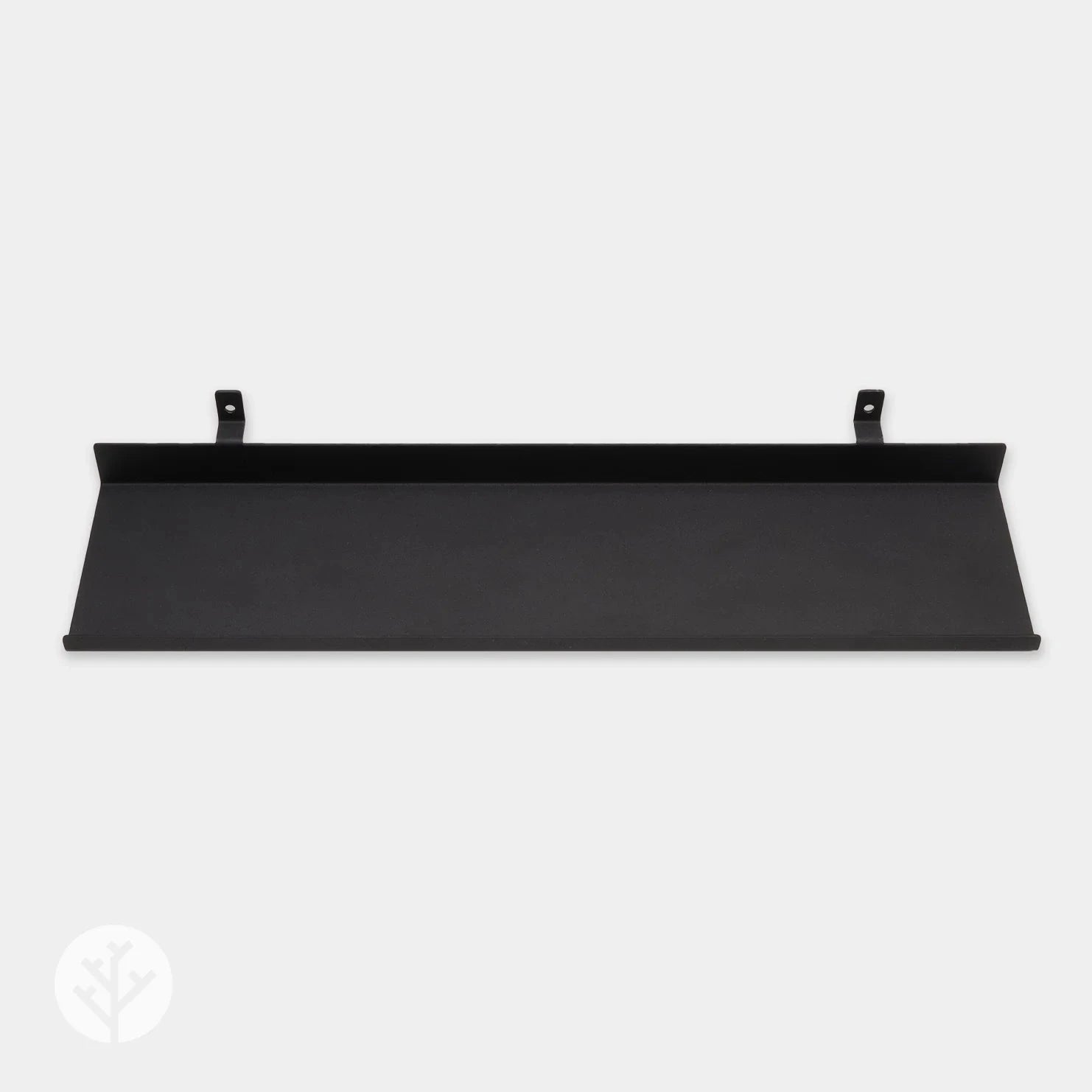 Feature infographic showing large ledge shelf specifications weight capacity and compatibility