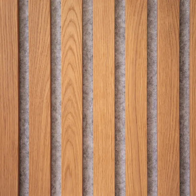 Premium oiled real wood finish