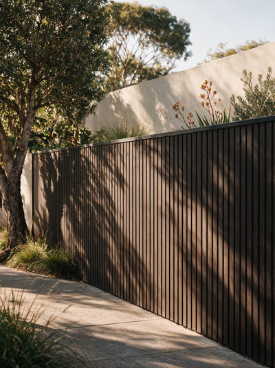 Plaank® Exterior Slat Wall Panels Walnut