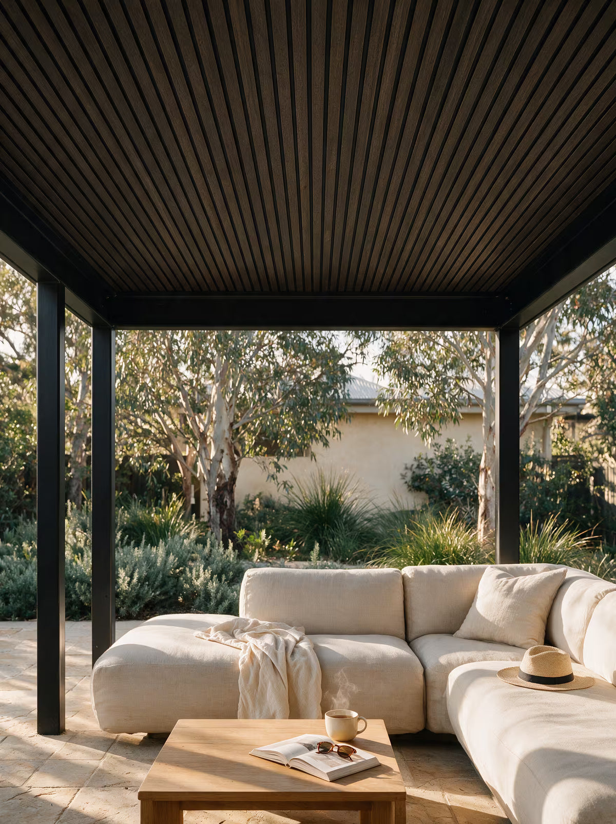 Plaank® Exterior Slat Wall Panels Walnut