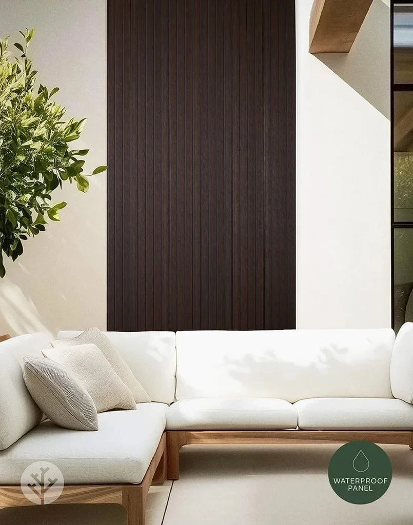 Plaank® Exterior Slat Wall Panels Walnut