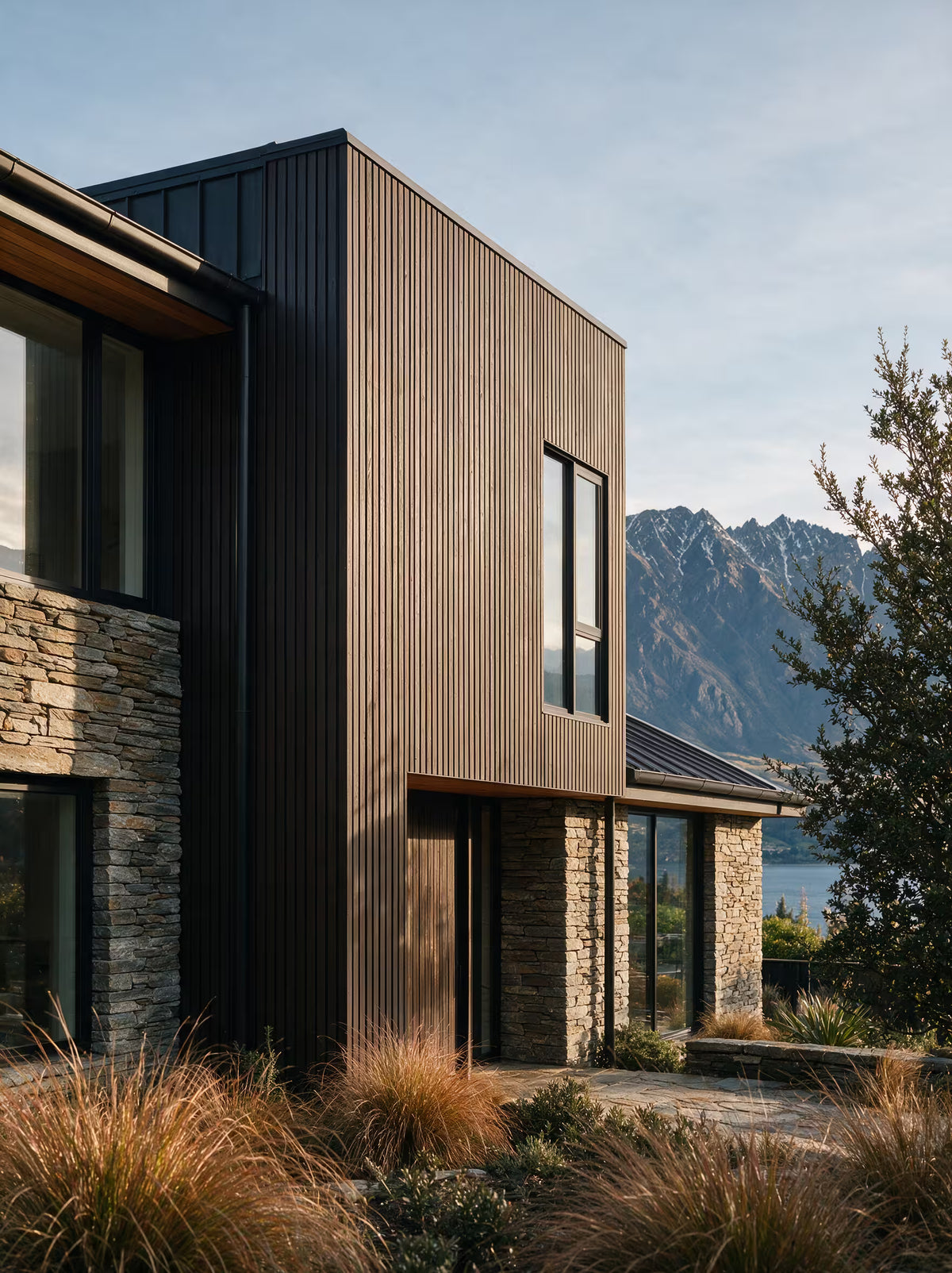 Plaank® Exterior Slat Wall Panels Walnut