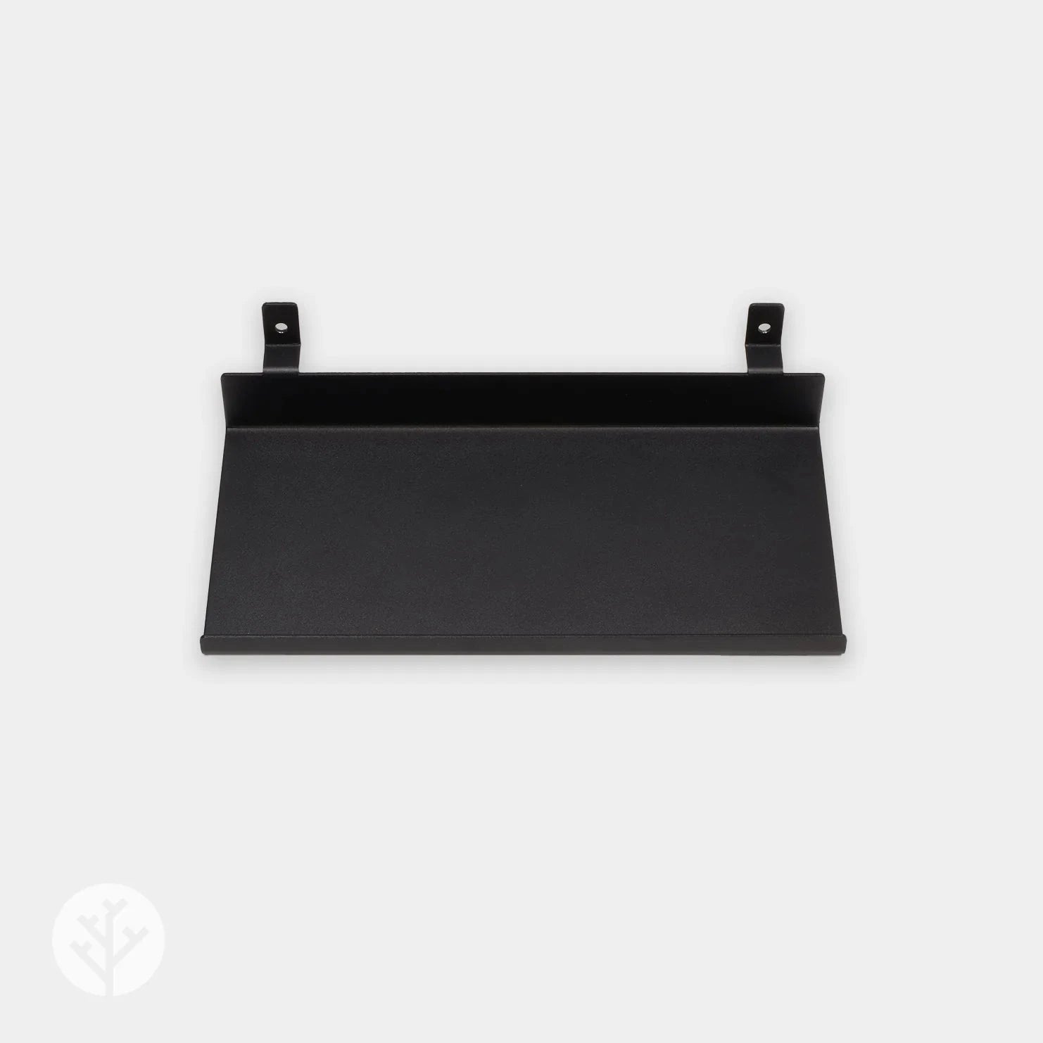 Feature infographic showing small ledge shelf specifications dimensions and weight capacity