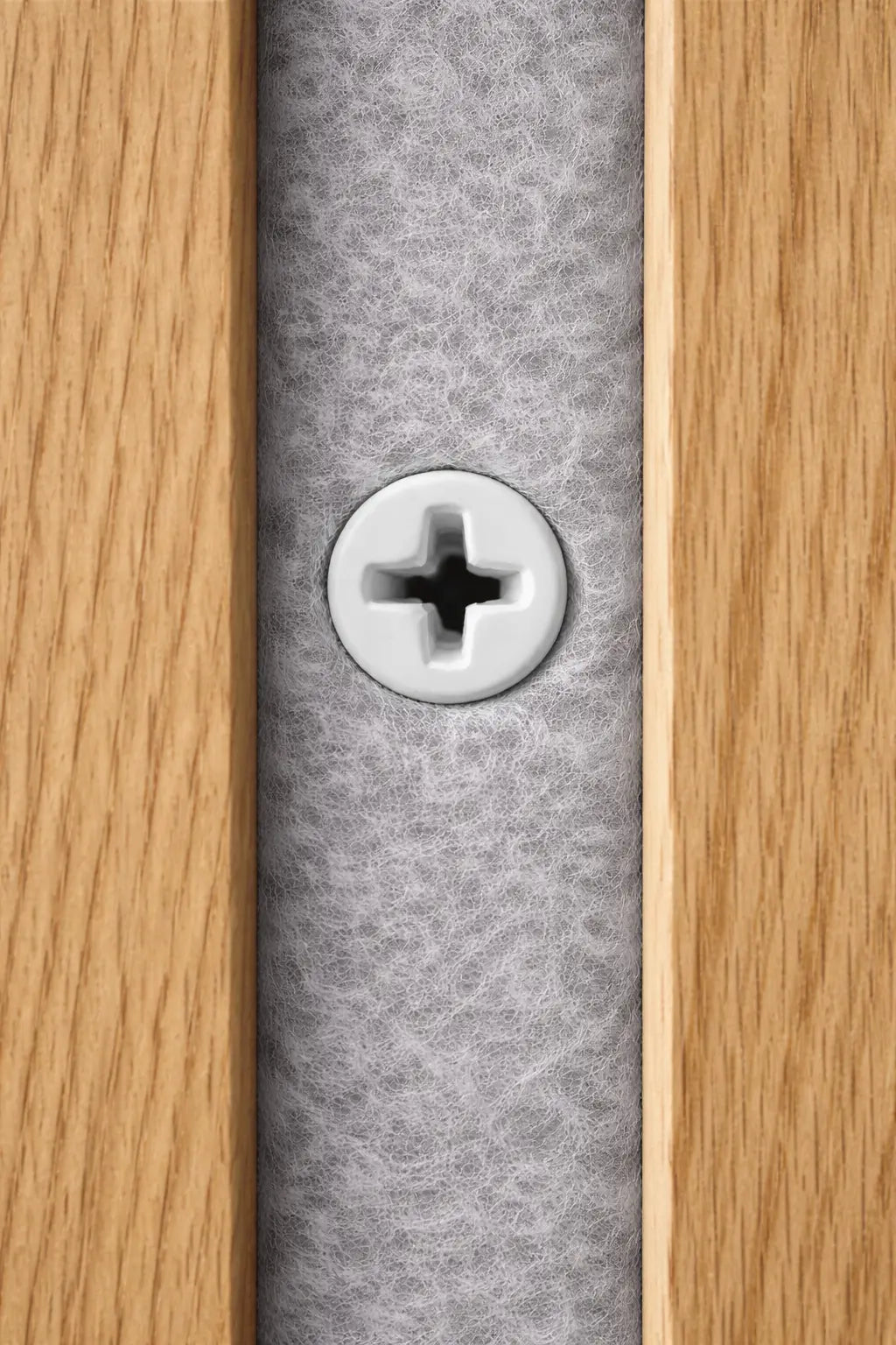 White interior screws product packaging showing quantity and 30mm length specification